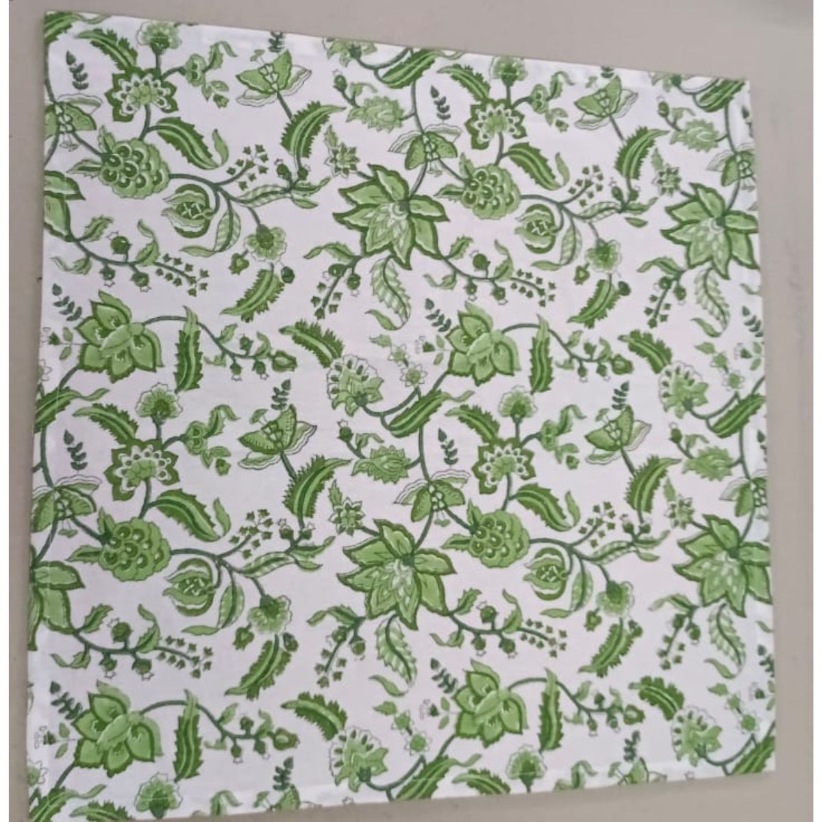 Green Chintz napkins-set of 4 ©