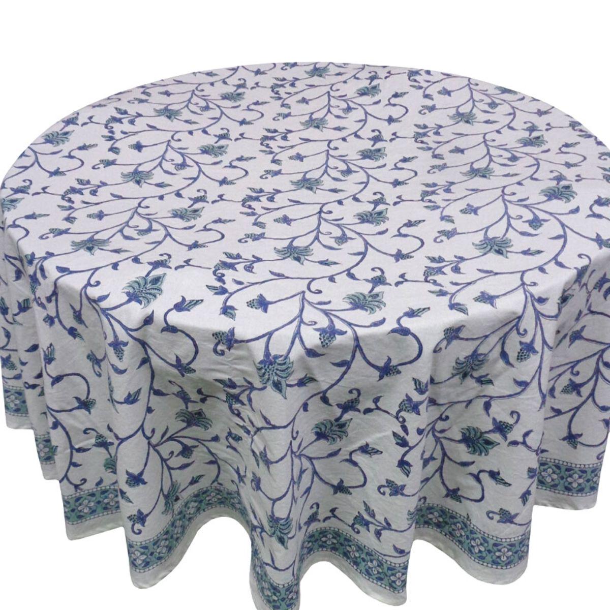 Green Ivy round Tablecloth