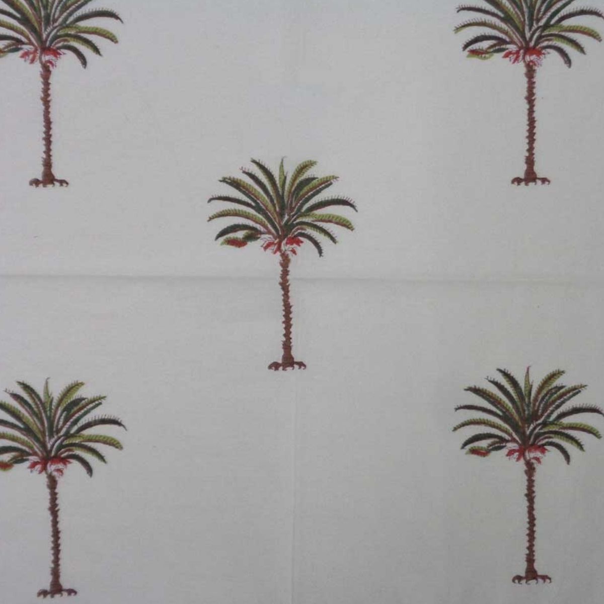 Green Palms Napkins - set of 4-Pre-orders open